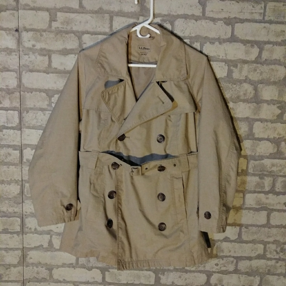 LL Bean Spring or Fall trench coat